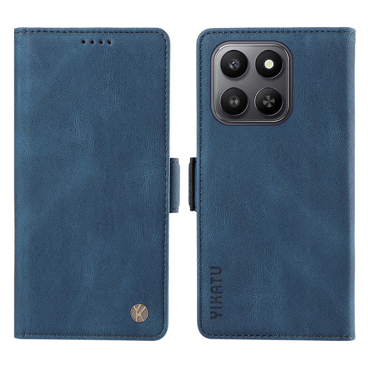 YIKATU For Honor 400 Smart 5G / 4G / X7d 4G Leather Case  YK-005 Skin-touch Feeling Wallet Phone Cover