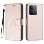 Xiaomi Redmi 15C 5G (EU) (173 mm) / Xiaomi Redmi 15C 4G (EU) (173 mm) fodral triangulärt läderfodral med snodd