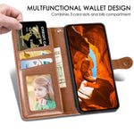 Phone Case For Xiaomi Redmi 15C 4G (EU) (173mm) / 15C 5G (EU) (173mm) / Poco C85 4G (173mm) Wallet Stand Leather Cover with Wrist Strap