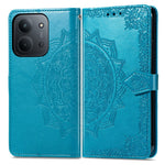 For Xiaomi Redmi 15C 4G (Global) (171mm) / Poco C85 4G (171mm) Case Wallet Mandala Flower Leather Phone Cover Stand View