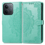 For Xiaomi Redmi 15C 4G (Global) (171mm) / Poco C85 4G (171mm) Case Wallet Mandala Flower Leather Phone Cover Stand View