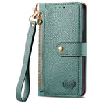 For Xiaomi Redmi 15C 4G (Global) (171mm)  /  Poco C85 4G (171mm) Case RFID Blocking Zipper Pocket Leather Wallet Phone Cover with Strap