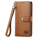 For Xiaomi Redmi 15C 4G (EU) (173mm)  /  15C 5G (EU) (173mm) Case RFID Blocking Zipper Pocket Leather Wallet Phone Cover with Strap