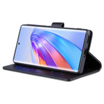 AZNS Stand Wallet Phone Case for Honor X40 5G , Shockproof Textured PU Leather Folio Flip Protective Cover