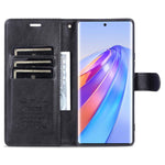 AZNS Stand Wallet Phone Case for Honor X40 5G , Shockproof Textured PU Leather Folio Flip Protective Cover