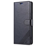 AZNS Stand Wallet Phone Case for Honor X40 5G , Shockproof Textured PU Leather Folio Flip Protective Cover