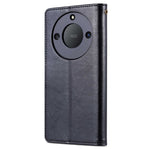 AZNS Stand Wallet Phone Case for Honor X40 5G , Shockproof Textured PU Leather Folio Flip Protective Cover