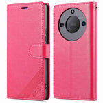 AZNS Stand Wallet Phone Case for Honor X40 5G , Shockproof Textured PU Leather Folio Flip Protective Cover