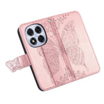 For Xiaomi Poco M8 Pro 5G / Redmi Note 15 Pro+ 5G (Global) Case with Strap Butterfly Pattern PU Leather Wallet Phone Cover