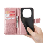 For Xiaomi Poco M8 Pro 5G / Redmi Note 15 Pro+ 5G (Global) Case with Strap Butterfly Pattern PU Leather Wallet Phone Cover