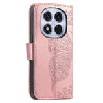 For Xiaomi Poco M8 Pro 5G / Redmi Note 15 Pro+ 5G (Global) Case with Strap Butterfly Pattern PU Leather Wallet Phone Cover