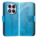 For Xiaomi Poco M8 Pro 5G / Redmi Note 15 Pro+ 5G (Global) Case with Strap Butterfly Pattern PU Leather Wallet Phone Cover