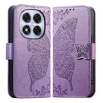 For Xiaomi Poco M8 Pro 5G / Redmi Note 15 Pro+ 5G (Global) Case with Strap Butterfly Pattern PU Leather Wallet Phone Cover