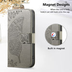 For Xiaomi Redmi 15C 4G (EU) (173mm)  /  15C 5G (EU) (173mm) Case with Strap Butterfly Pattern PU Leather Wallet Phone Cover