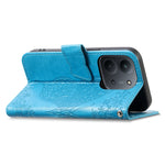 For Xiaomi Redmi 15C 4G (Global) (171mm)  /  Poco C85 4G (171mm) Case with Strap Butterfly Pattern PU Leather Wallet Phone Cover