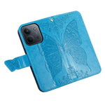 For Xiaomi Redmi 15C 4G (Global) (171mm)  /  Poco C85 4G (171mm) Case with Strap Butterfly Pattern PU Leather Wallet Phone Cover