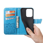 For Xiaomi Redmi 15C 4G (Global) (171mm)  /  Poco C85 4G (171mm) Case with Strap Butterfly Pattern PU Leather Wallet Phone Cover
