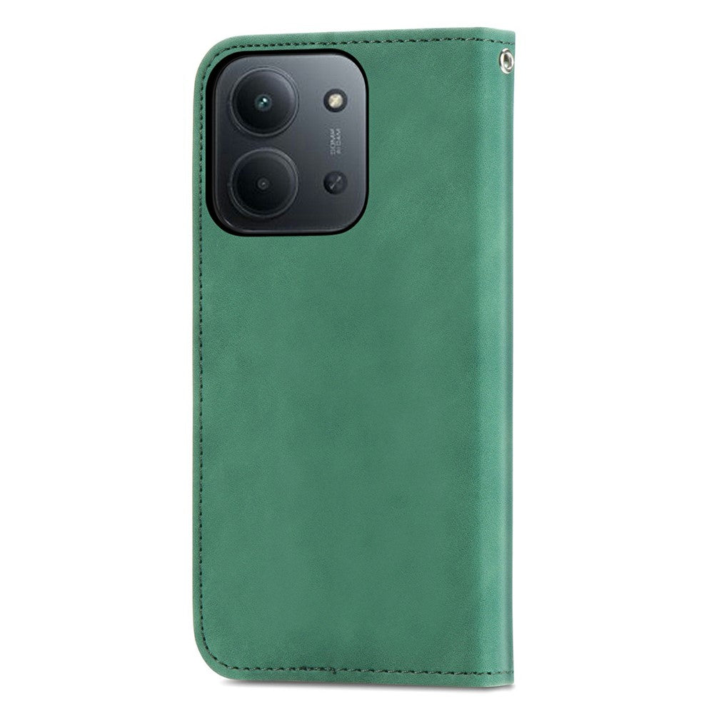 For Xiaomi Redmi 15C 4G (Global) (171mm)  /  Poco C85 4G (171mm) Leather Case with Card Holder Magnetic Absorption Phone Cover