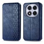 For Xiaomi Poco M8 Pro 5G / Redmi Note 15 Pro+ 5G (Global) Case Rhombus Imprint PU Leather Wallet Phone Cover