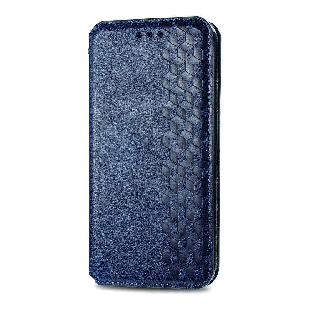 For Xiaomi Poco M8 Pro 5G / Redmi Note 15 Pro+ 5G (Global) Case Rhombus Imprint PU Leather Wallet Phone Cover