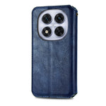For Xiaomi Poco M8 Pro 5G / Redmi Note 15 Pro+ 5G (Global) Case Rhombus Imprint PU Leather Wallet Phone Cover