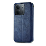 For Xiaomi Redmi 15C 4G (Global) (171mm) / Poco C85 4G (171mm) Case Rhombus Imprint PU Leather Wallet Phone Cover