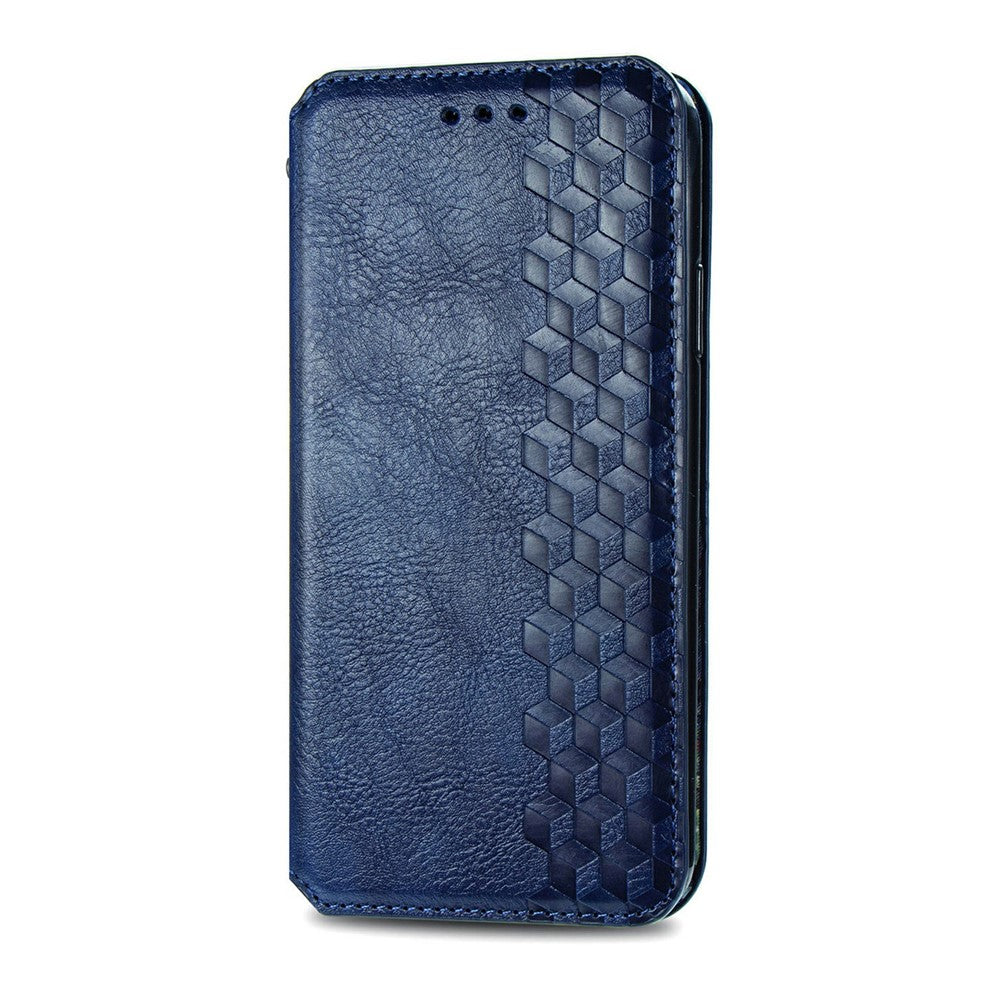 mobilskal till Xiaomi Redmi 15C 4G (EU) (173 mm) / 15C 5G (EU) (173 mm) / Poco C85 4G (173 mm) Rhombus Imprint PU-läder plånboksfodral
