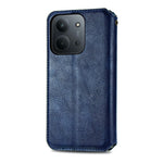 mobilskal till Xiaomi Redmi 15C 4G (EU) (173 mm) / 15C 5G (EU) (173 mm) / Poco C85 4G (173 mm) Rhombus Imprint PU-läder plånboksfodral
