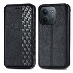 mobilskal till Xiaomi Redmi 15C 4G (EU) (173 mm) / 15C 5G (EU) (173 mm) / Poco C85 4G (173 mm) Rhombus Imprint PU-läder plånboksfodral