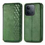 mobilskal till Xiaomi Redmi 15C 4G (EU) (173 mm) / 15C 5G (EU) (173 mm) / Poco C85 4G (173 mm) Rhombus Imprint PU-läder plånboksfodral