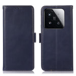 For Xiaomi 15T Case RFID Blocking Genuine Cow Leather Wallet Phone Cover