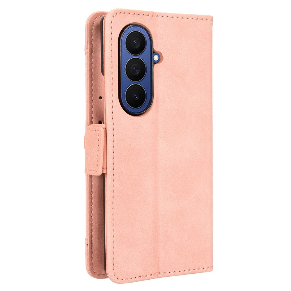 Til Samsung Galaxy Z Fold7 5G læderetui telefonpung med flere kortlommer