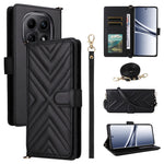 For Xiaomi Poco M8 5G / Redmi Note 15 5G (Global) / Note 15 4G (Global) Case with Shoulder / Wrist Strap Leather Phone Cover Stand Wallet