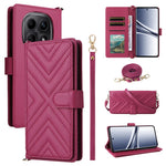 For Xiaomi Poco M8 5G / Redmi Note 15 5G (Global) / Note 15 4G (Global) Case with Shoulder / Wrist Strap Leather Phone Cover Stand Wallet