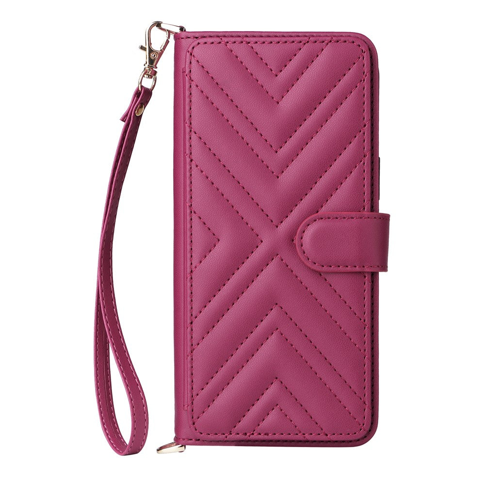 For Xiaomi Poco M8 5G / Redmi Note 15 5G (Global) / Note 15 4G (Global) Case with Shoulder / Wrist Strap Leather Phone Cover Stand Wallet