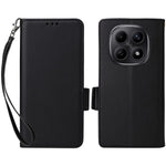 Til Xiaomi Poco M8 5G / Redmi Note 15 5G (Global) / Note 15 4G (Global) Cover Litchi Texture Pung Læder Telefoncover med Håndrem