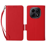 Til Xiaomi Poco M8 5G / Redmi Note 15 5G (Global) / Note 15 4G (Global) Cover Litchi Texture Pung Læder Telefoncover med Håndrem