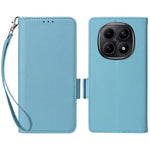 For Xiaomi Poco M8 5G / Redmi Note 15 5G (Global) / Note 15 4G (Global) Case Litchi Texture Wallet Leather Phone Cover with Wrist Strap