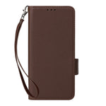 Til Xiaomi Poco M8 5G / Redmi Note 15 5G (Global) / Note 15 4G (Global) Cover Litchi Texture Pung Læder Telefoncover med Håndrem