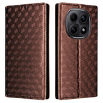 For Xiaomi Poco M8 5G / Redmi Note 15 5G (Global) / Note 15 4G (Global) Case Wallet Rhombus Imprinted Leather Phone Cover
