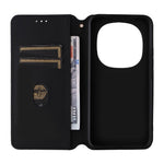 For Xiaomi Poco M8 Pro 5G / Redmi Note 15 Pro+ 5G (Global) Case Wallet Rhombus Imprinted Leather Phone Cover