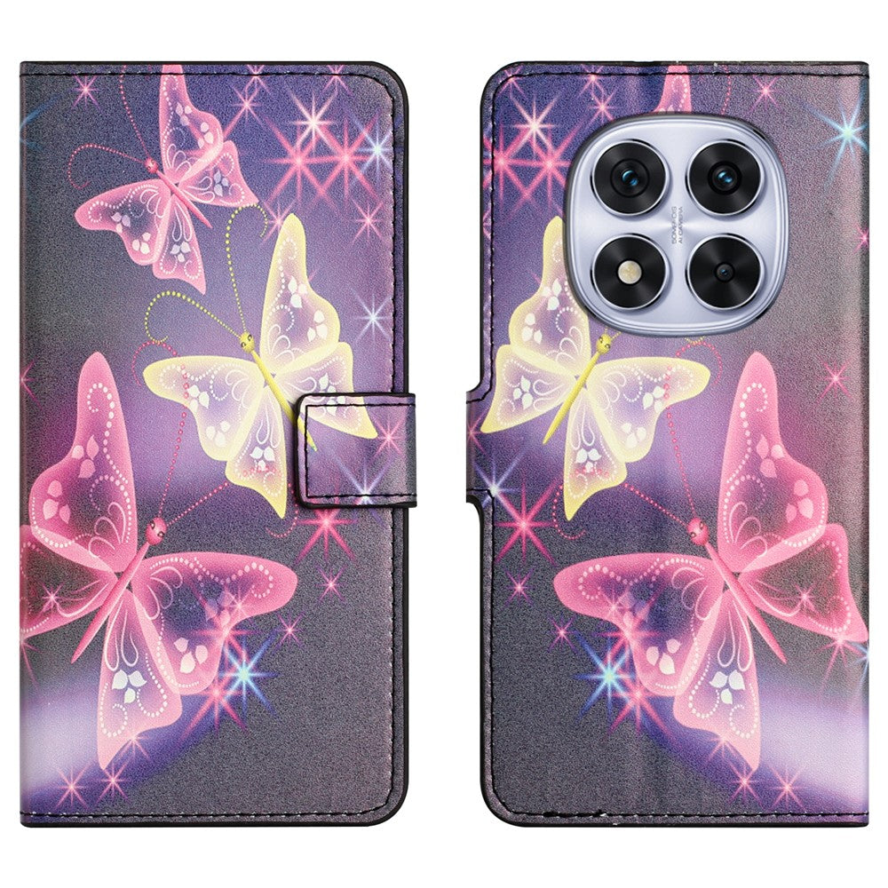 For Xiaomi Poco M8 5G / Redmi Note 15 5G (Global) Case Pattern Print PU Leather Wallet Phone Cover
