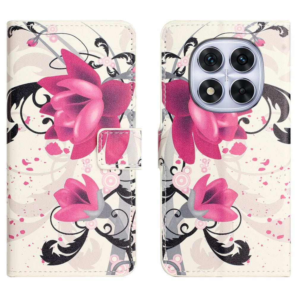 For Xiaomi Poco M8 5G / Redmi Note 15 5G (Global) Case Pattern Print PU Leather Wallet Phone Cover