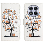 For Xiaomi Poco M8 Pro 5G / Redmi Note 15 Pro+ 5G (Global) Case Pattern Print PU Leather Wallet Phone Cover Cross Texture