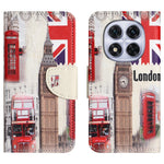 For Xiaomi Poco M8 5G / Redmi Note 15 5G (Global) Case Pattern Printing Cross Texture Leather Phone Cover