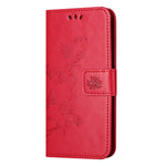 Xiaomi Poco M8 5G / Redmi Note 15 5G (Global) Plånboksfodral med tryckt fjärilsblomma i PU-läder