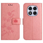 For Xiaomi Poco M8 Pro 5G / Redmi Note 15 Pro+ 5G (Global) Case Wallet Stand Imprinted Butterfly Flower PU Leather Phone Cover