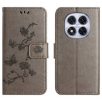 For Xiaomi Poco M8 Pro 5G / Redmi Note 15 Pro+ 5G (Global) Case Wallet Stand Imprinted Butterfly Flower PU Leather Phone Cover