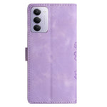 Xiaomi Redmi 15 4G (EU) (171mm) Fodral Fjärilsblommönster Läderfodral med beröringsfunktion