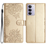 Xiaomi Redmi 15 4G (EU) (171mm) Fodral Fjärilsblommönster Läderfodral med beröringsfunktion